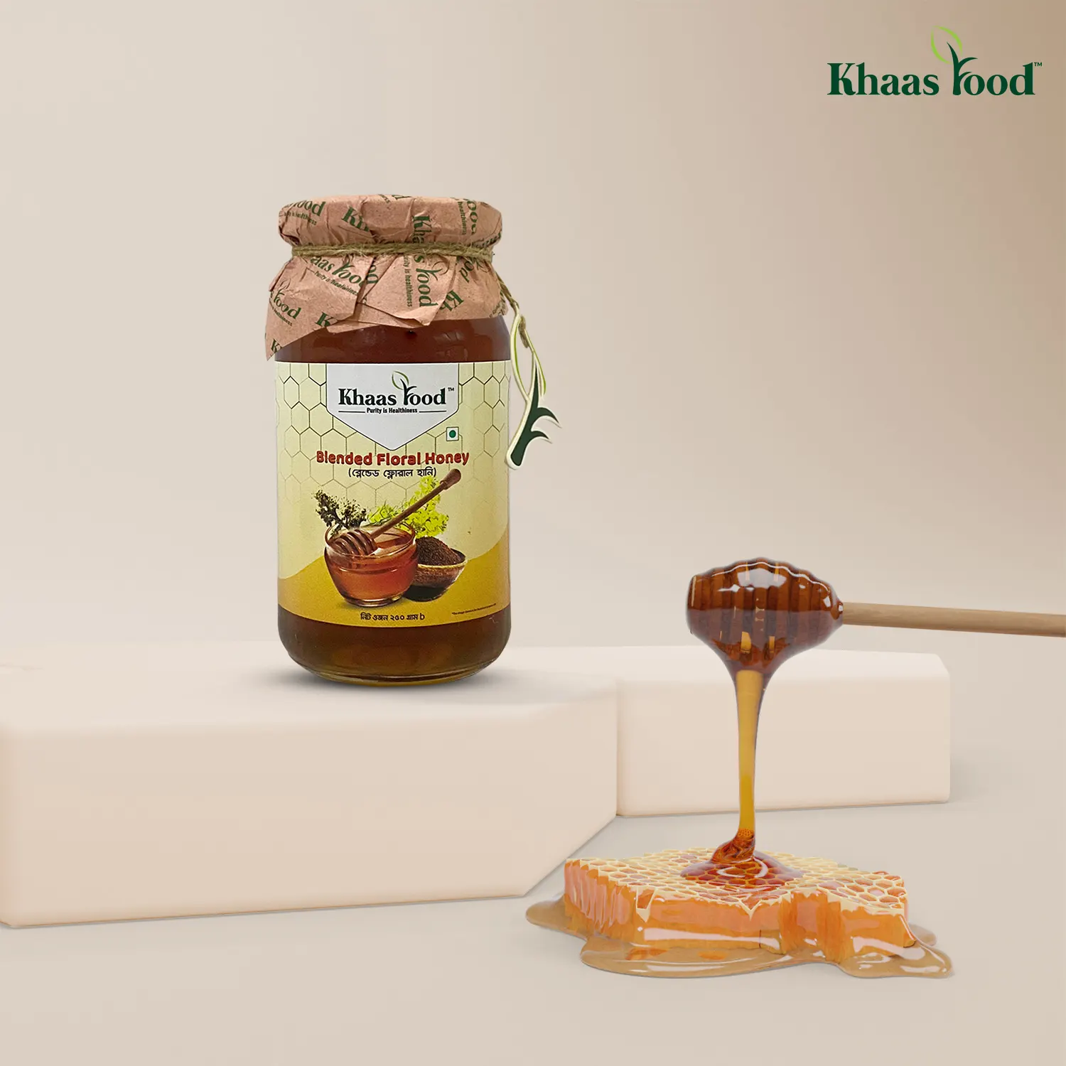 Blended Floral Honey (à¦¬à§à¦²à§‡à¦¨à§à¦¡à§‡à¦¡ à¦«à§à¦²à§‹à¦°à¦¾à¦² à¦¹à¦¾à¦¨à¦¿)